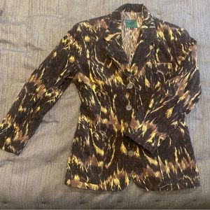 JUNIOR GAULTIER Print Blazer RARE!